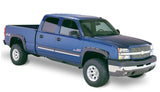 Bushwacker 21-22 Chevrolet Colorado (Ex ZR2) 74in. Bed Fleetside FF Pocket Style Flares 4pc - Sm BK - 40991-02