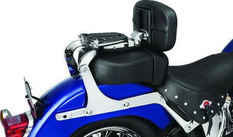 Kuryakyn Fixed Mounts For Multi-Purpose Backrest Chrome - 1667