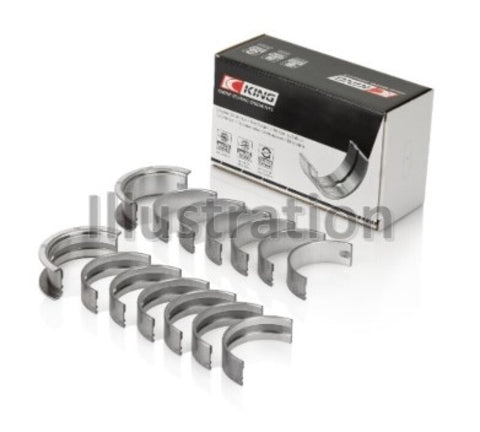 King Engine Bearings BMW M30B35/25/28/32/33/35 (Size +0.25mm) Main Bearing Set - MB770AM0.25