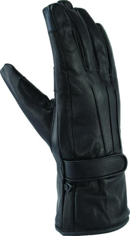 Kuryakyn Leather By River Road Taos Cold Weather Gloves Black - Small - 094490