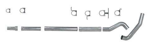 Diamond Eye KIT 5in CB MFLR RPLCMENT PIPE SGL AL: 94-97 FORD 7.3L F250/F350 PWRSTROKE - K5316A-RP