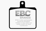 EBC 2018+ Volvo XC40 T4 Ultimax Rear Brake Pads - UD2136
