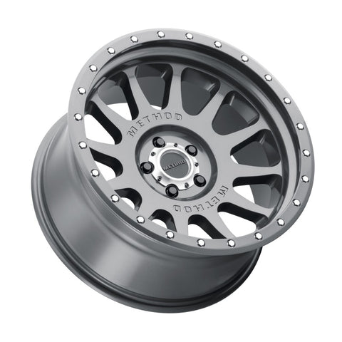 Method MR605 NV 20x10 -24mm Offset 5x5.5 108mm CB Gloss Titanium Wheel - MR60521055824N