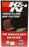 K&N Universal Clamp-On Air Filter 2-3/4in Flange 3-1/2in T 8-1/4in Height - RC-5291