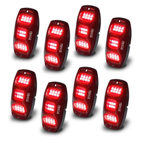 Oracle Underbody RGB+W Wheel Well Rock Light Kit - 8 PCS - ColorSHIFT - 5895-339-8