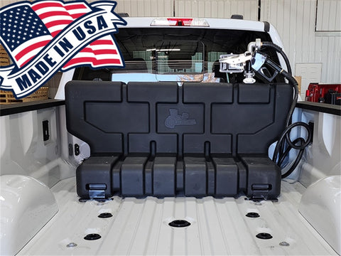 Titan Fuel Tanks Universal 90 Gallon L-Shaped Heavy Duty Transfer Tank (Non Nissan Cargo Box/RamBox) - 5015090