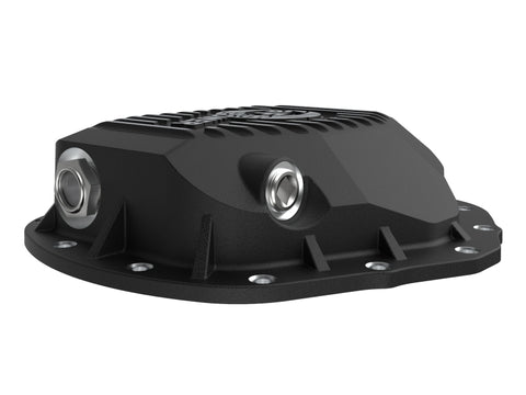 aFe Street Series Rear Differential Cover Black w/ Machined Fins 19-20 Ram 2500/3500 - 46-71150B