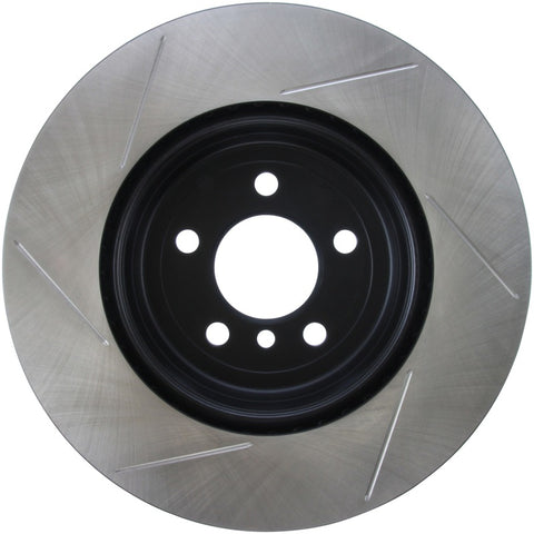 StopTech Sport 14-15 BMW 435i Rear Left Slotted Brake Rotor - 126.34147SL