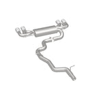 MagnaFlow Sys C/B 2015-2017 Volkswagen Golf R 3in Polished SS Quad Tip Split Rear Exit - 19165