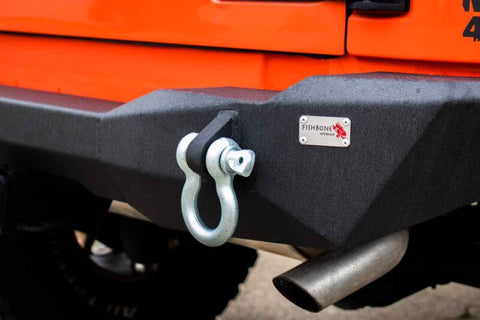 Fishbone Offroad 07-18 Jeep Wrangler JK Rear Bumper Mako - FB22278