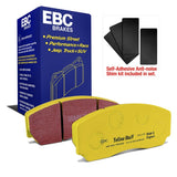 EBC 90-00 Aston Martin Vantage 5.3 (Twin Supercharged)(AP) Yellowstuff Front Brake Pads - DP4002R