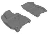 3D MAXpider 2011-2012 Ford/Mazda Escape/Tribute Kagu 1st Row Floormat - Gray - L1FR03711501