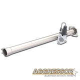QTP 15-18 Ford F-150 CC/EC Standard Bed 2.5in 304SS Aggressor Cutout Mid Pipe - 540015