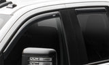 AVS 20-21 Chevy Silverado 2500/3500 Ventvisor In-Channel Front & Rear Window Deflectors 4pc - Smoke - 194641