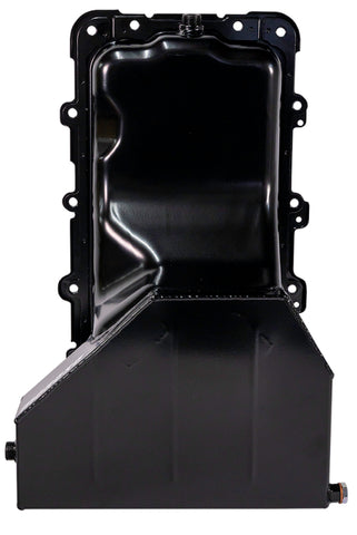 Moroso Ford 4.6/5.4L (w/Rear Sump) Road Race Baffled Wet Sump 8qt 6.5in Steel Oil Pan - 20548