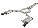 aFe MACHForce XP 3in-2.5in 304SS Exhaust Cat-Back 15-20 Audi S3 L4-2.0L (t) - Black Tips - 49-36442-B