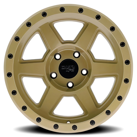 Dirty Life 9315 Compound 17x9 / 6x135 BP / -12mm Offset / 87.1mm Hub Desert Sand Wheel - 9315-7936DS12