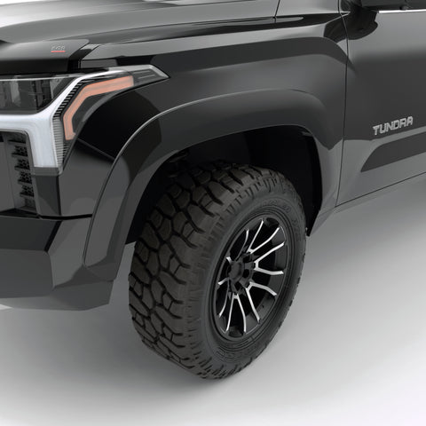 EGR 22-24 Toyota Tundra 66.7in Bed Summit Fender Flares (Set of 4) - Painted to Code Black - 775404-218