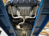 afe 19-21 VW Jetta GLI (MKVII) L4-2.0L (t) MACH Force-Xp 304 SS Cat-Back Exhaust System Blue Tips - 49-36432-L