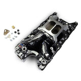 Edelbrock RPM Air-Gap Intake Manifold for Small-Block Ford - Black Plasma Finish - 7521-BP