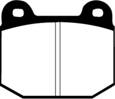 EBC 77-83 BMW 320 2.0 (E21) Yellowstuff Front Brake Pads - DP4197R