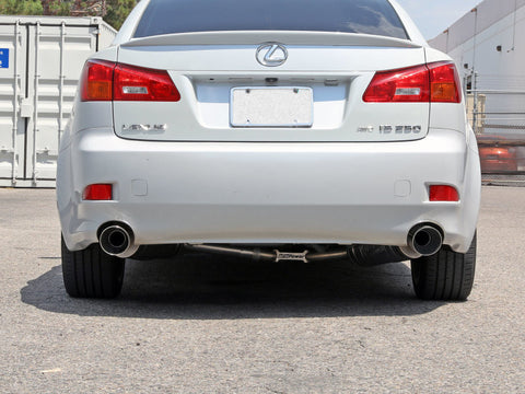 aFe POWER Takeda 06-13 Lexus IS250/IS350 SS Axle-Back Exhaust w/ Polished Tips - 49-36055-P