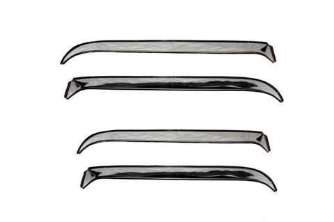 AVS 76-91 Chevy Blazer Ventshade Window Deflectors 2pc - Stainless - 12059
