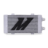 Mishimoto Universal Small Bar and Plate Dual Pass Silver Oil Cooler - MMOC-DP-SSL