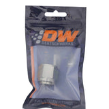 DeatschWerks 10AN Female Flare to 8AN Male Flare Reducer - Anodized DW Titanium - 6-02-0218
