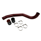 Wehrli 17-19 Chevrolet 6.6L L5P Duramax Driver Side 3in Intercooler Pipe - WCFab Red - WCF100708-RED