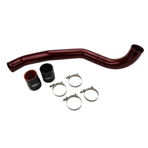 Wehrli 17-19 Chevrolet 6.6L L5P Duramax Driver Side 3in Intercooler Pipe - WCFab Red - WCF100708-RED