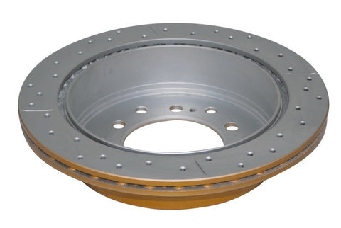 DBA 03-09 Lexus GX470 Rear Drilled & Slotted Street Series Rotor - DBA793X