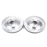 Power Stop 03-07 Cadillac CTS Front Evolution Drilled & Slotted Rotors - Pair - AR82102XPR