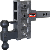 Gen-Y Mega Duty 2in Shank 5in Offset Drop 2K TW 16K Hitch w/GH-051 Dual-Ball/GH-032 Pintle Lock - GH-224