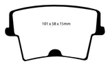 EBC 05-10 Chrysler 300C 5.7 Bluestuff Rear Brake Pads - DP51722/2NDX