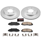 Power Stop 97-03 Ford F-150 Front Z17 Evolution Geomet Coated Brake Kit - CRK1866