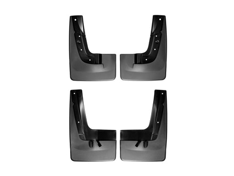 WeatherTech 13-16 GMC Acadia No Drill Mudflaps - Black - 110043-120043