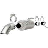 MagnaFlow Cat-Back, SS, 2.5/3in, Turn Down In Front Rear Tire 2015 Ford F150 5.0L V8 Ext Cab - 19083
