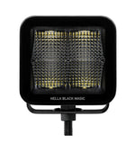 Hella Universal Black Magic 3.2in L.E.D. Cube Kit - Flood Beam (Short Range) - 358176811
