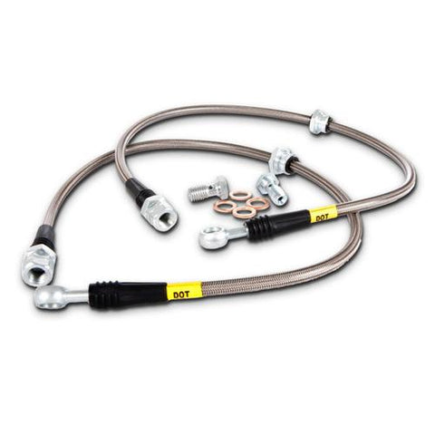 StopTech 07-08 Infiniti G35 Rear Stainless Steel Brake Lines - 950.42502