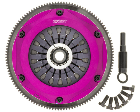 Exedy 1993-1994 Nissan Skyline GTR L6 Hyper Twin Cerametallic Clutch Sprung Center Disc Pull Type - NM042SD