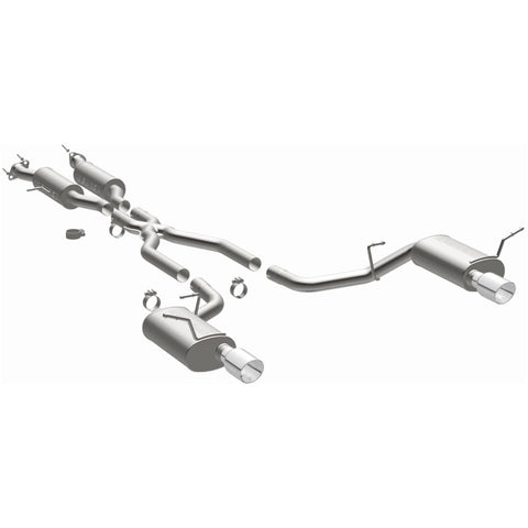 MagnaFlow 11-12 Dodge Durango V8 5.7L Dual Split Rear Exit Stainless Cat Back Performance Exhaust - 15068