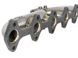 aFe Twisted Steel Header Turbo Manifold (T4) 98.5-02 Dodge Diesel Trucks L6 5.9L (td) - 48-32019