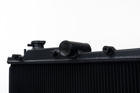 CSF 08-21 Subaru WRX/STI 2-Row 42mm Race-Spec All Aluminum Radiator - Black - 7095B