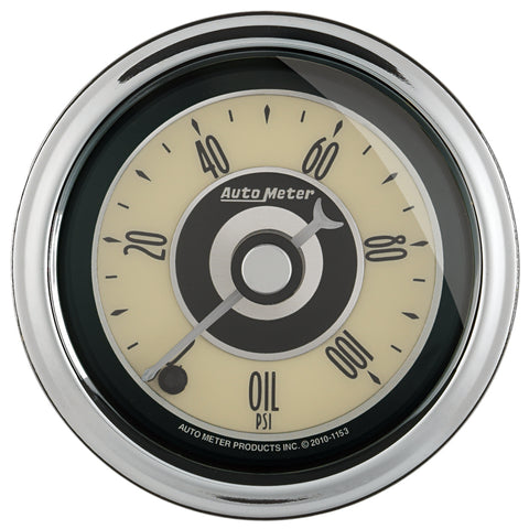 Autometer Cruiser Ad 2-1/16in Full Sweep Electric 0-100 PSI Oil Pressure Gauge - 1152