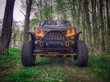 Oracle 7in High Powered LED Headlights - Black Bezel - ColorSHIFT No Controller - 5769-334
