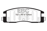 EBC 90-94 Isuzu Amigo 2.3 Ultimax2 Rear Brake Pads - UD398