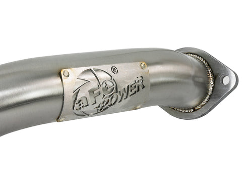 aFe Takeda 2.5in 304 SS Axle-Back Exhaust w/ Black Tips 16-18 Infiniti Q50 V6-3.0L (tt) - 49-36130NM-B