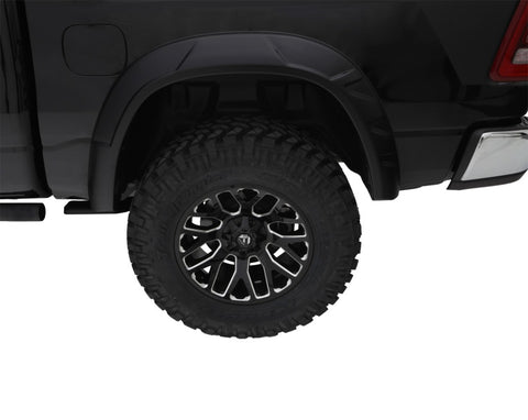 Bushwacker 17-19 Ford F-250 Super Duty w/ 81.8in Bed DRT Style Flares 4pc - Black - 20951-02