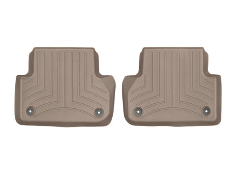 WeatherTech 2017+ Audi A4 (Sedan) Rear FloorLiner - Tan - 459072